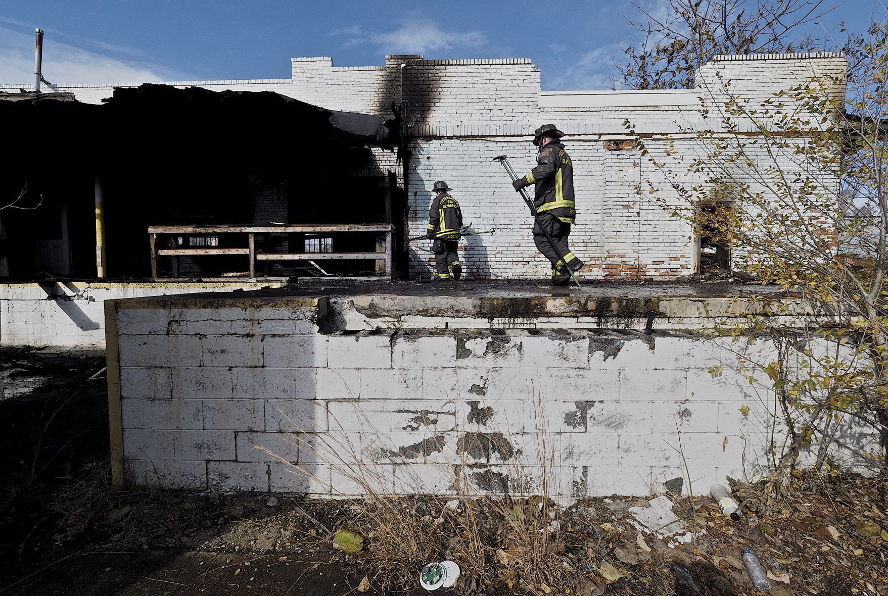 Reddy Ice plant fire
